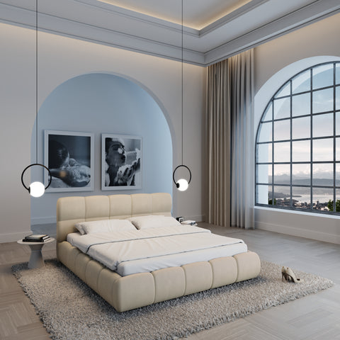 Cama 180x200 FABIO con función de almacenamiento