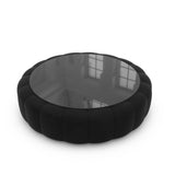 ROUND Couchtable with glas top TAVIRA