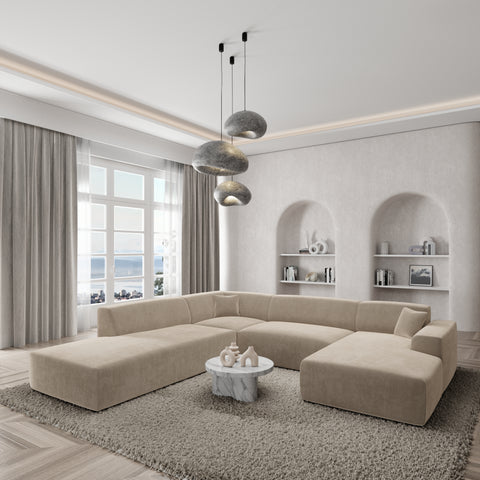 Sofá Lounge en forma de U GENOVA