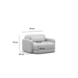 1 seater Sofa TWIGA