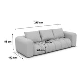 4 seater Sofa LUNA