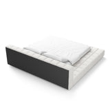 140x200 Bed CASPA with storage function