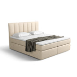 160x200 Boxspringbed AVALON with storage & topper