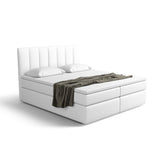 160x200 Boxspringbed AVALON with storage & topper