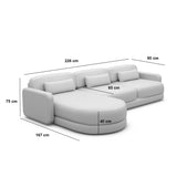 L-Form Sofa TWIGA