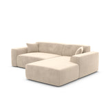 L form Sofa GENOVA with bed & storage function