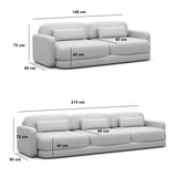 3 seater Sofa TWIGA