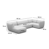 U form Sofa SAVOY