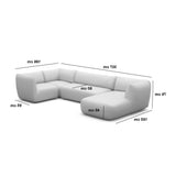 U form Sofa SAVOY