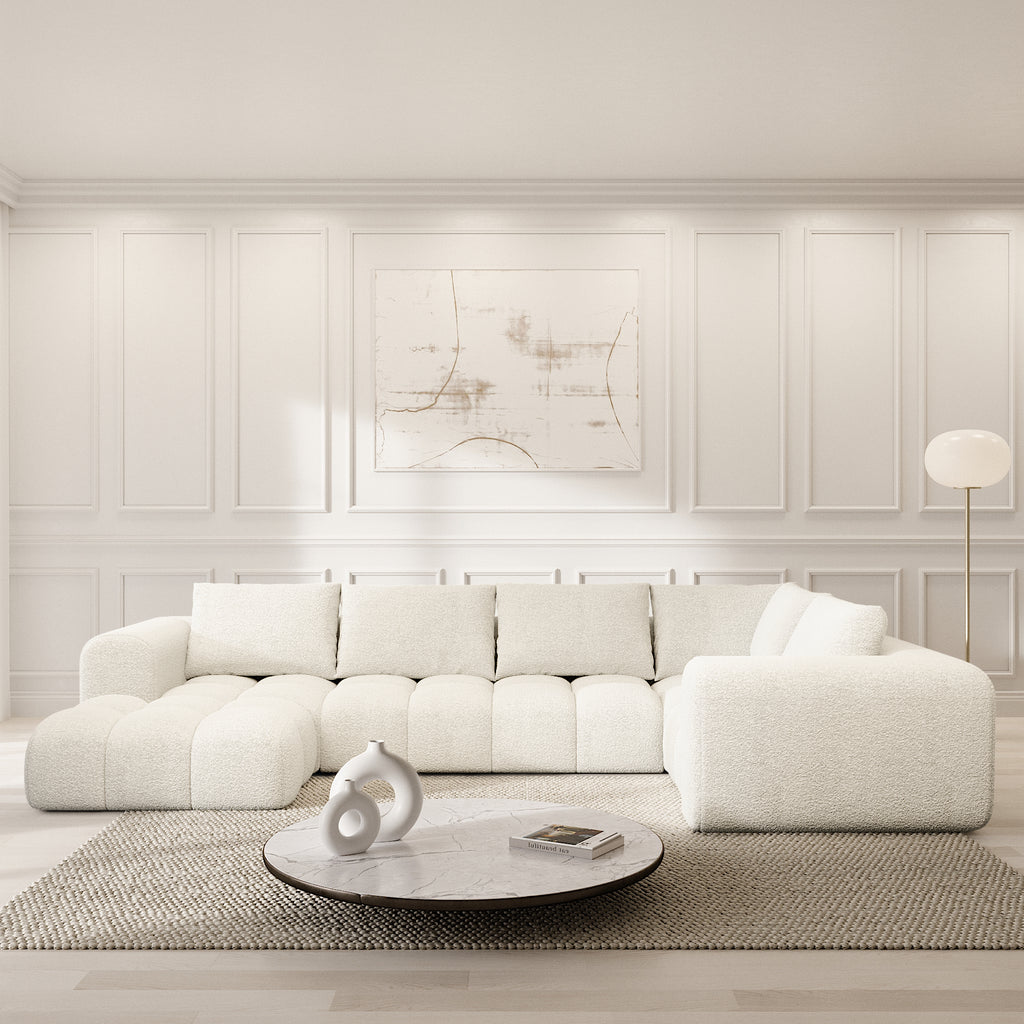 U form Sofa LUNA – LUSSO